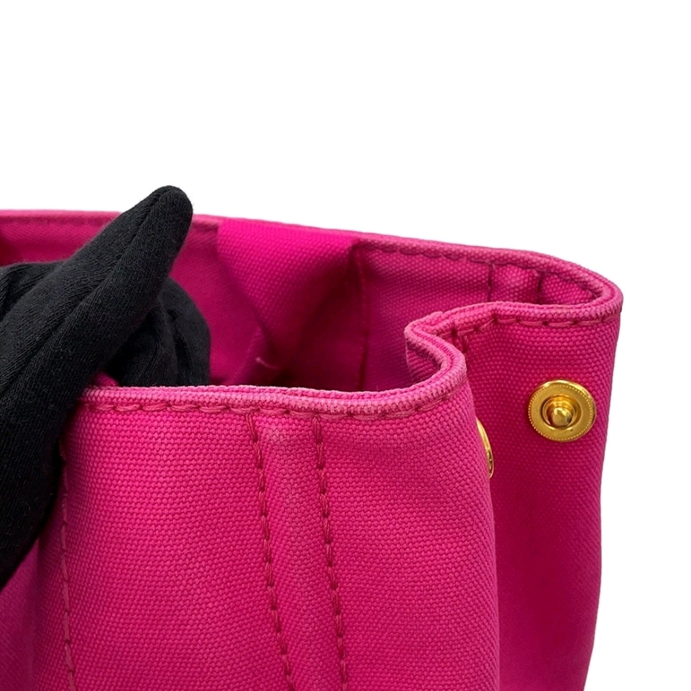 Prada Pink Canvas Crossbody Shoulder Bag - Picture 10 of 16